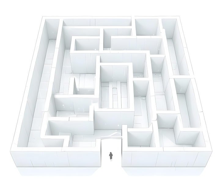 a maze vector